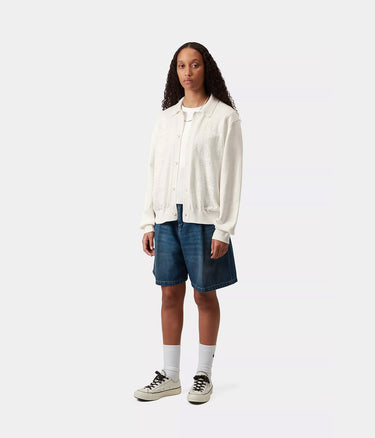 CARHARTT WIP WOMENS SIGNET CARDIGAN I036173 WAX - Shoelosophy