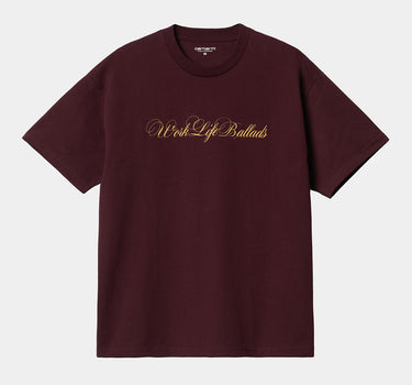 Carhartt Wip Work Life Ballad T-shirt I032388 Amarone