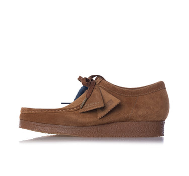 CLARKS ORIGINALS WALLABEE COLA BROWN