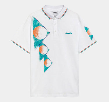 DIADORA HERITAGE POLO TENNIS 90 MADE IN ITALY