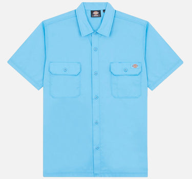 Dickie Madras Shirt Azur Blue