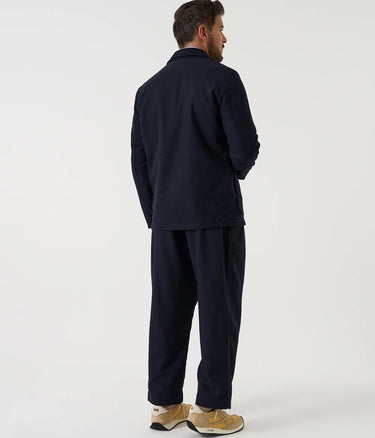 UNIVERSAL WORKS OXFORD PANT DUBLIN WOOL MIX 35511 DARK NAVY