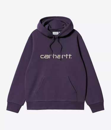 CARHARTT WIP HOODED CARHARTT SWEATSHIRT I030547 LOKERS SALT