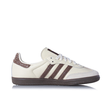 ADIDAS WOMENS SAMBA OG IH3980 CREAM WHITE EARTH STRATA MAROON