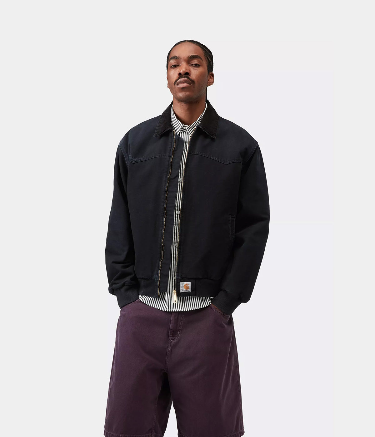 CARHARTT WIP OG サンタフェ ジャケット I036240 ブラック グラインド