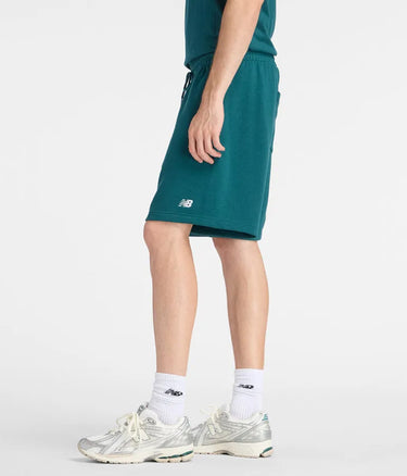 NEW BALANCE SPORT ESSENTIAL FRENCH TERRY SHORT MS41520 MEDUSA GREEN