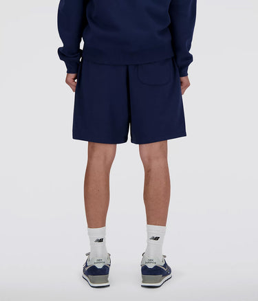 NEW BALANCE SPORT ESSENTIAL FRENCH TERRY SHORT MS41520 NAVY