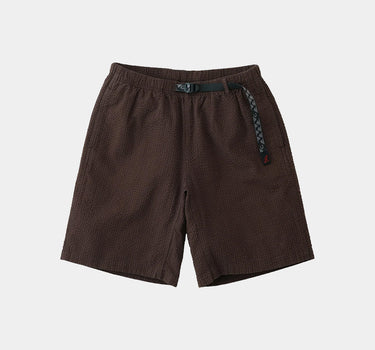 Gramicci OG Microplaid Seersucker G-Short Tobacco