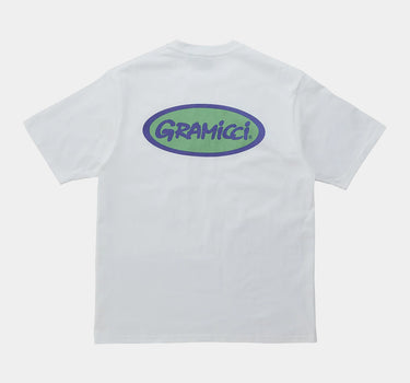 GRAMICCI OVAL TEE ORGANIC JERSEY WHITE