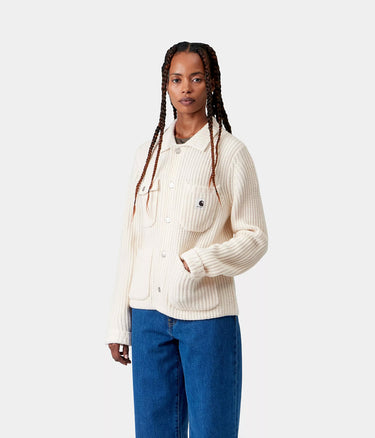 CARHARTT WIP WOMENS MICHIGAN SWEATER I035379 NATURAL