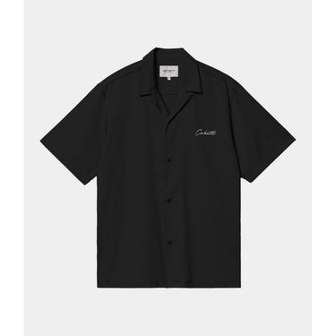 CARHARTT WIP DELRAY CHEMISE MANCHES COURTES I031465 CIRE NOIRE