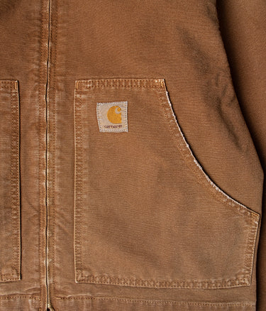 CARHARTT WIP OG ARCAN JACKET I036867 HAMILTON BROWN DESTROY WASH