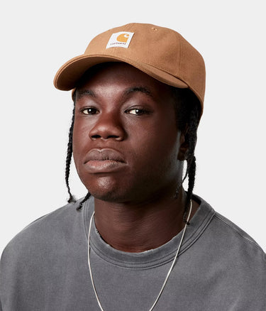 CARHARTT WIP CANVAS CAP I036653 HAMILTON BROWN