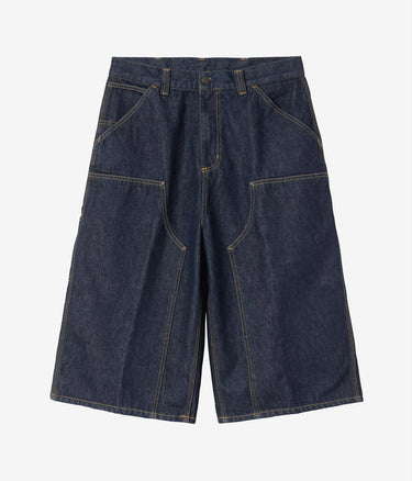 CARHARTT WIP OG DOUBLE KNEE LONG SHORT I037493 BLUE RINSED