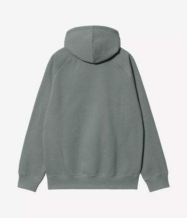 CARHARTT WIP HOODED CHASE SWEATSHIRT I033661 VELVET GREEN