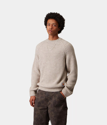 CARHARTT WIP FIRTH SWEATER I035388 FLEUR DE SEL