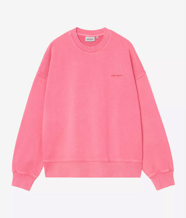 CARHARTT WIP BENTON SWEATSHIRT I035436 PRIMROSE GARMENT DYED