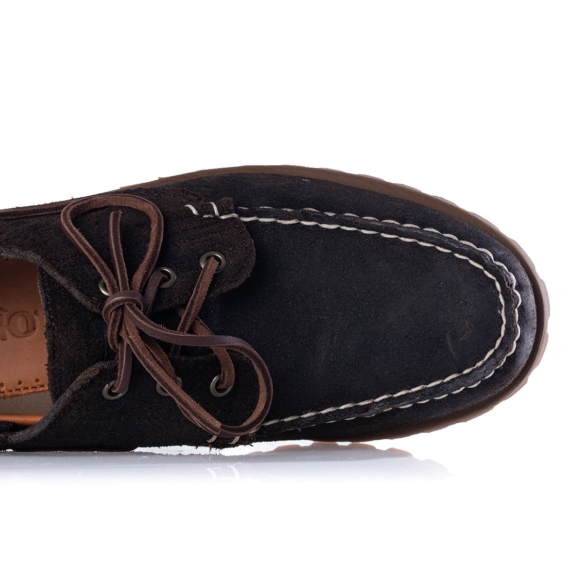 SEBAGO - SEBAGO CAMPSIDES ACADIA 74114CW DARK BROWN WAXED SUEDE