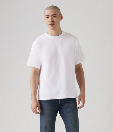 LEVI'S RED TAB VINTAGE T-SHIRT A0637-0000 WHITE GARMENT DYED