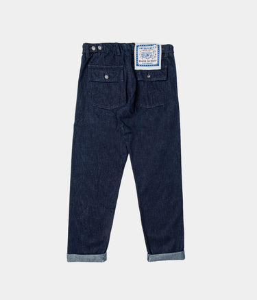 CHESAPEAKE'S FATIGUE PANT DENIM SELVEDGE GRAVES RINSED