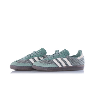 ADIDAS WOMENS SAMBA OG IH4002 SILVER GEEN WONDER WHITE
