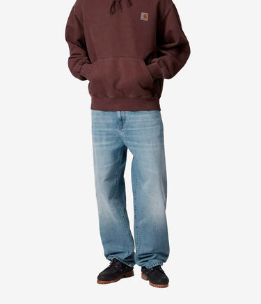 CARHARTT WIP AARON PANT I036728 BLUE BURST WASHED