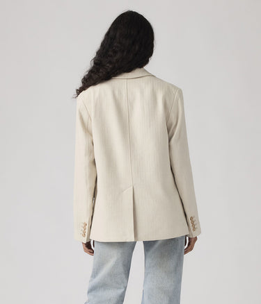 LEVI'S WOMAN STELLA RELAXED BLAZER 005AX-0002 HERRINGBONE PEYOTE