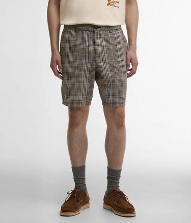 BARBOUR HERITAGE+ FIFE SHORT CHECKERED SHORT MST0075BE13 NEUTRAL