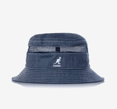 Kangol Distres Cotton Mesh Eimer Hut K5381 Marine