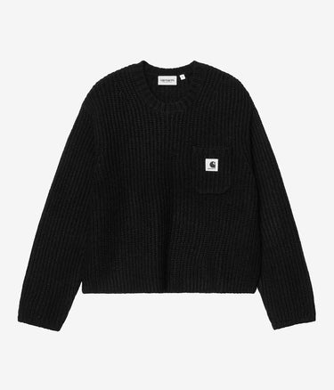 CARHARTT WIP WOMENS MIRA SWEATER I035382 BLACK