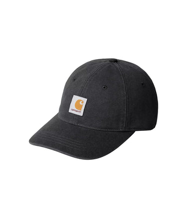 CARHARTT WIP CANVAS CAP I036654 BLACK STONE WASHED
