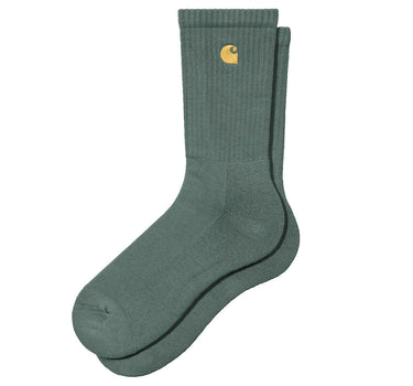 CARHARTT WIP CHASE SOCKS I029421 SILVER PINE