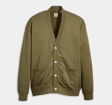 Levi's Sweatshirt Cardigan Burnt Olive