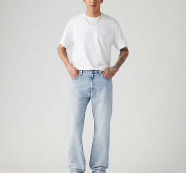 Levi's 555 Relaxed Straight 000lo-0005 Baby Blue Essentials