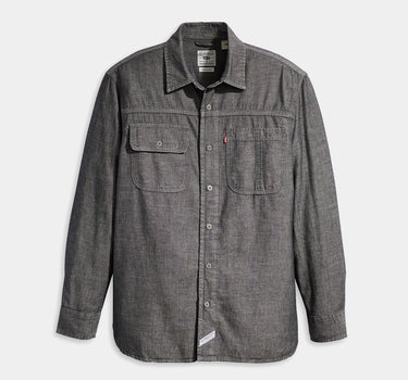 LEVI'S AUBURN WORKER SHIRT A7224-0002 RILEY BLACK CHAMBRAY