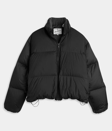 LEVI'S AURUE SHORT PUFFER JACKET 007SQ-0002 DARK PHANTOM BLACK