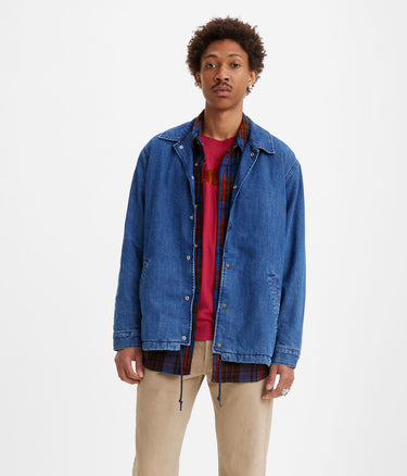 Levi's Brisbane Coaches Jacket A4880-0000 Medim Indigo Stonewash