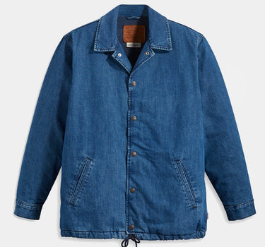 LEVI'S BRISBANE COACHES JACKET A4880-0000 MEDIM INDIGO STONEWASH