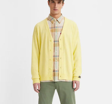 Levi's Coit Boxy Cardigan A0709-0018 PowDeded Yellow