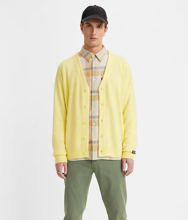 LEVI'S COIT BOXY CARDIGAN A0709-0018 POWDERED YELLOW