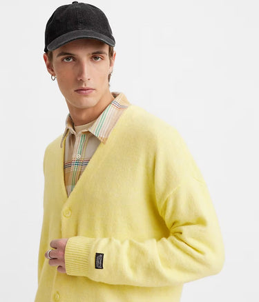 Levi's Coit Boxy Cardigan A0709-0018 PowDeded Yellow – Shoelosophy