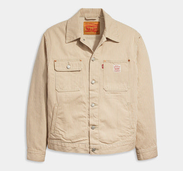 Levi's Sunrise Trucker Jacket Khaki Railroad