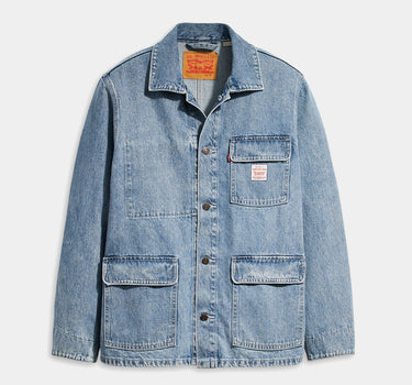 LEVI'S WORKWEAR BROADWAY ENGINEER COAT BLUE STONE WASHED