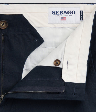 SEBAGO RENDON LINEN PANT 75123CW DARK BLUE