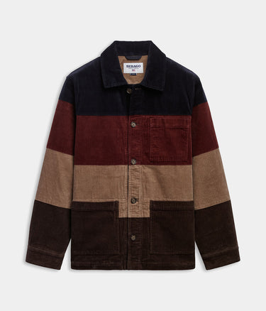 SEBAGO DORR CORDUROY  STRIPES JACKET 77124TW MULTICOLOR