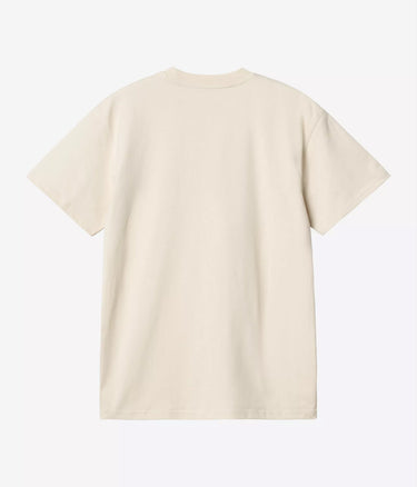 CARHARTT WIP AMERICAN SCRIPT T-SHIRT I029956 NATURAL