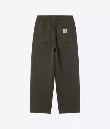 CARHARTT WIP DOUBLE KNEE SWEATPANT I035546 OLIVE STONE WASHED