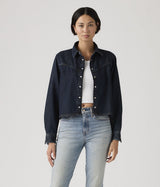 LEVI'S FEMME LOGAN TENCEL SHACKET 005DW-0000 TENCEL DARK NIGHTS - Shoelosophy