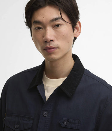 BARBOUR HERITAGE+ ENDURANCE RIPSTOP OVERSHIRT MOS0462NY91 NAVY