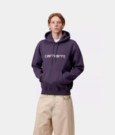 CARHARTT WIP HOODED CARHARTT SWEATSHIRT I030547 LOKERS SALT